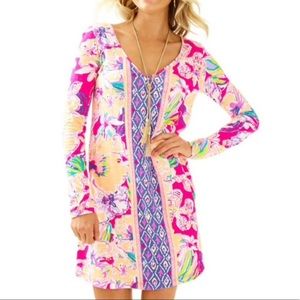 New Lilly Pulitzer Tipping Point Magenta Dress XS